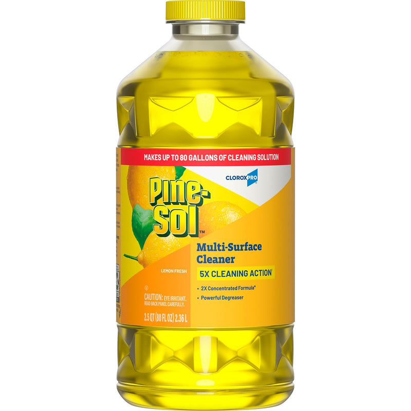 Pine-Sol Multi-Surface Cleaner Degreaser, Lemon Fresh Scent, 80 fl. oz.