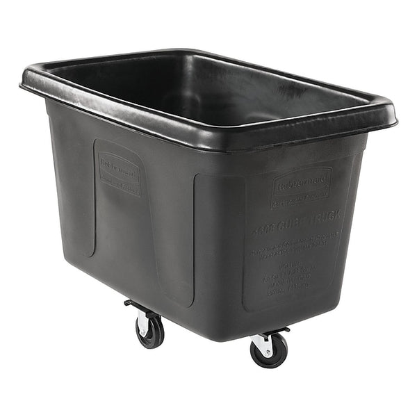 Rubbermaid Commercial Cube Truck, Black