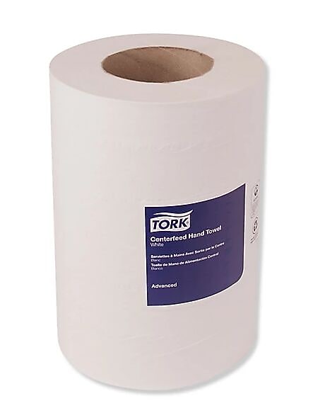 Tork Advanced Soft Mini Centerfeed Hand Towel, 2-Ply, 12 Rolls/carton