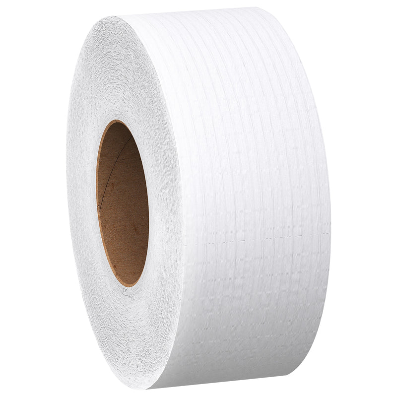 Scott Essential JRT Recycled Jumbo Toilet Paper, 2-ply, White, 1000 ft./Roll, 12 Rolls/Carton