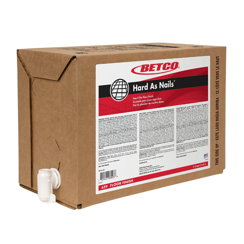 Betco Hard As Nails Floor Finish, 5 Gallon