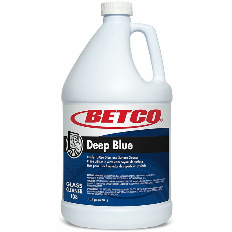 Betco Deep Blue Glass & Surface Cleaner, 1 Gal.