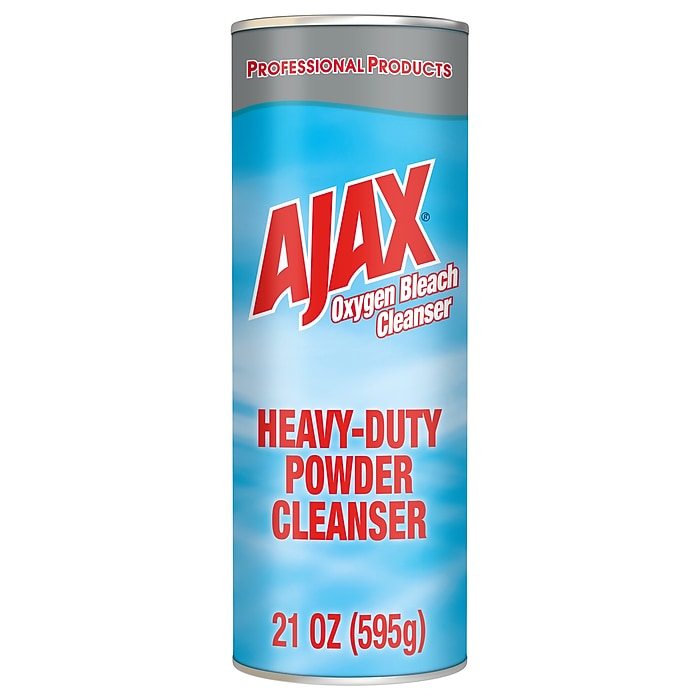 Ajax Heavy-Duty Oxygen Bleach Powder Cleanser, 21 oz, 24/Carton