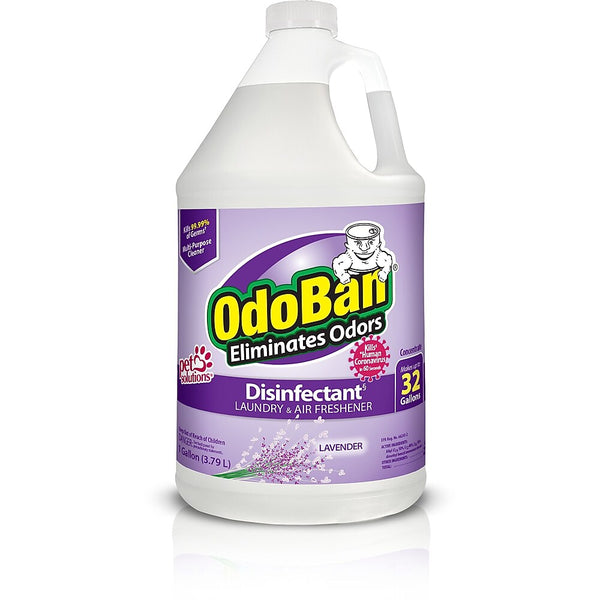 OdoBan Air Freshener & Deodorizer, Lavender Scent, 1 Gallon (911101-G4)