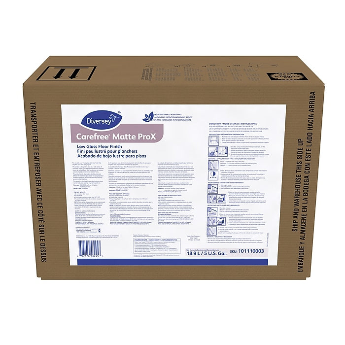 Carefree Matte Finish Floor Finish Unscented 640 oz
