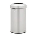 Rubbermaid Refine Stainless Steel Open-Top Trash Can