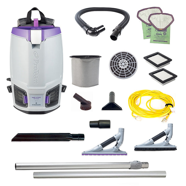 ProTeam GoFit 6 PLUS Backpack Vacuum with ProBlade Hard Surface & Carpet Tool Kit