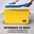 Rubbermaid Commercial Hygen Bucket, Yellow