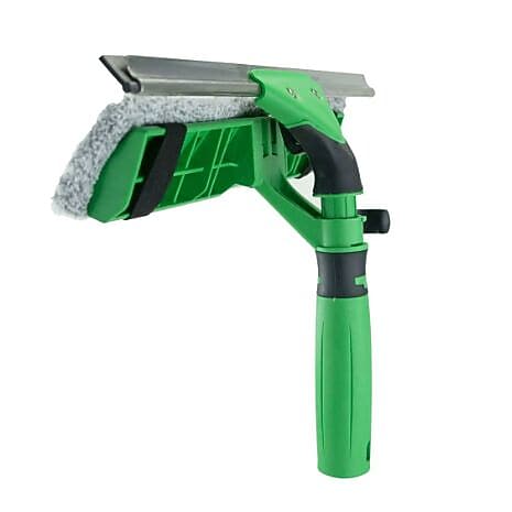 Unger Visaversa 10" Wide Squeegee & Washer, 3" Handle