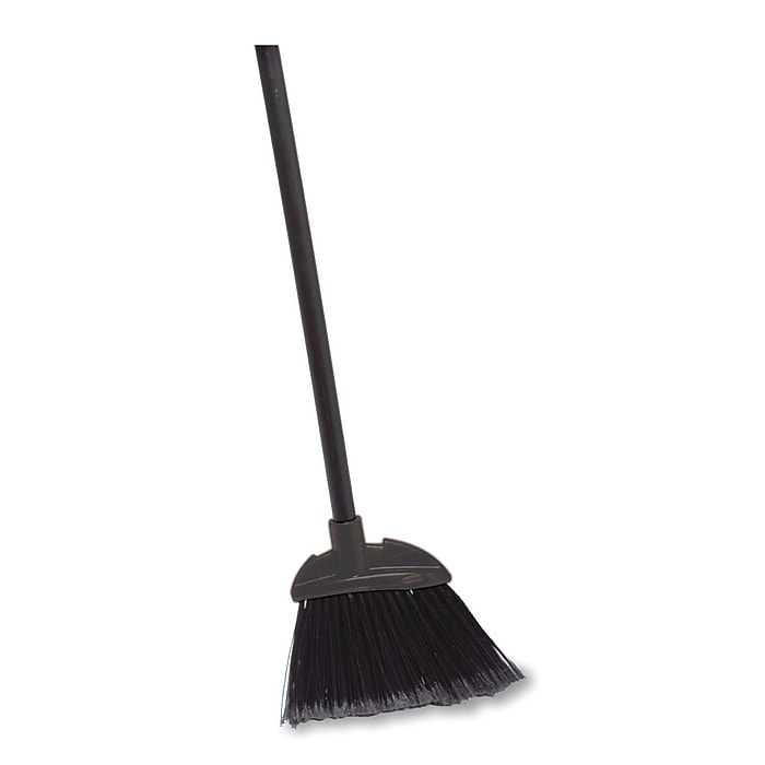 Rubbermaid Executive 7.5" Polypropylene Bristle Lobby Broom, Black