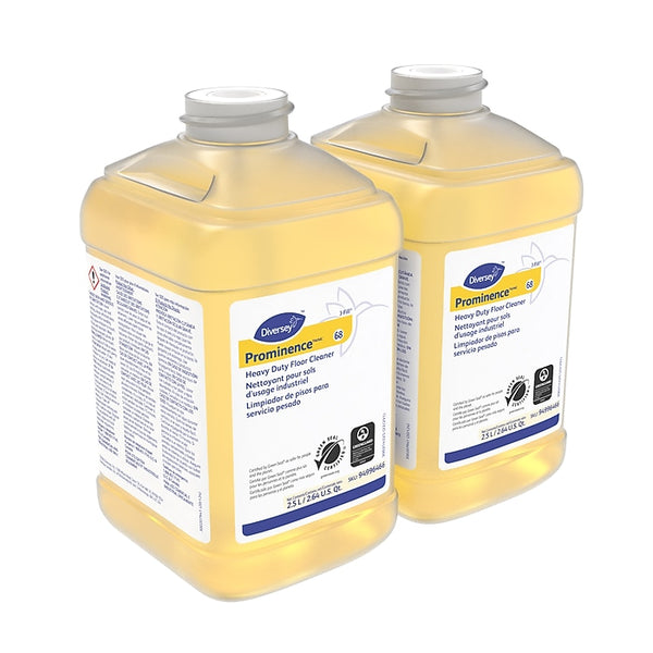 Prominence 66 Hard Floor Cleaner for Diversey J-Fill, Citrus, 2.5 L, 2/Carton