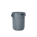 Rubbermaid Brute Vented Trash Can Receptacle without Lid, 55-Gallons, Gray
