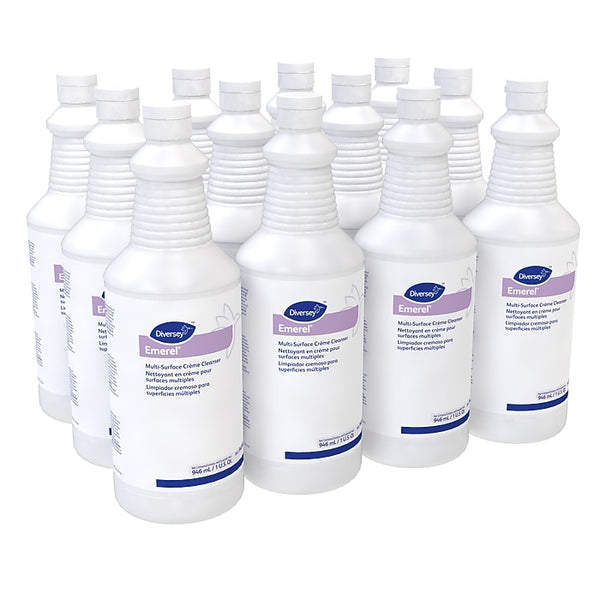 Diversey Emerel All-Purpose Cream Cleaner Fresh Scent 32 oz 12/Carton