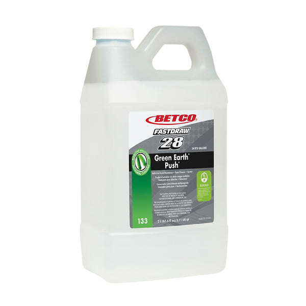 Betco Probiotic Solutions Push Drain Maintainer/Odor Eliminator, Mint Scent, 67.6 Oz., 4/Carton