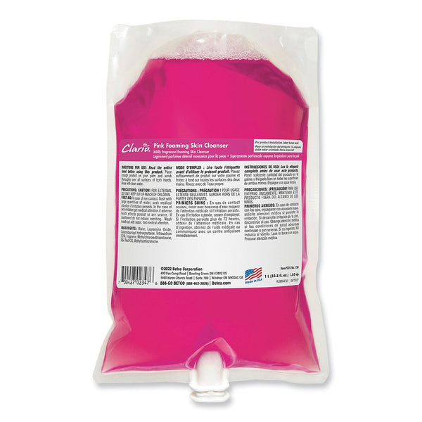 Betco Foaming Hand Soap, Fresh, 1,000 mL Refill, 6/Carton
