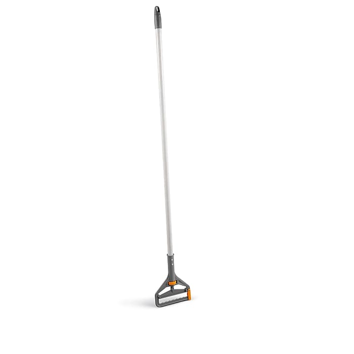 Coastwide Professional 60" Side Gate Fiberglass Wet Mop Handle, Plastic Head