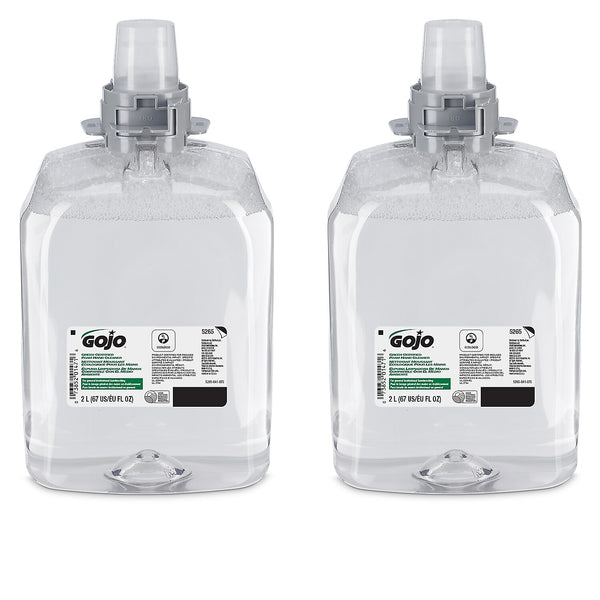 GOJO Green Certified Foaming Hand Soap Refill for FMX 20 Dispenser, 2000 ml., 2/Carton