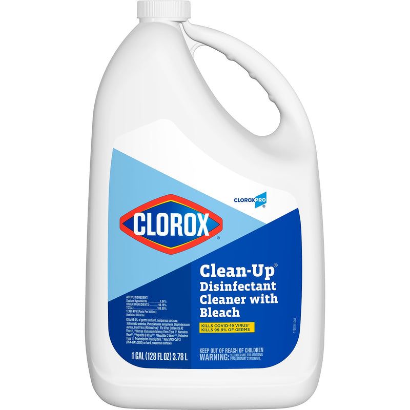 CloroxPro Clorox Clean-Up Disinfectant Cleaner with Bleach Refill, 128 oz.