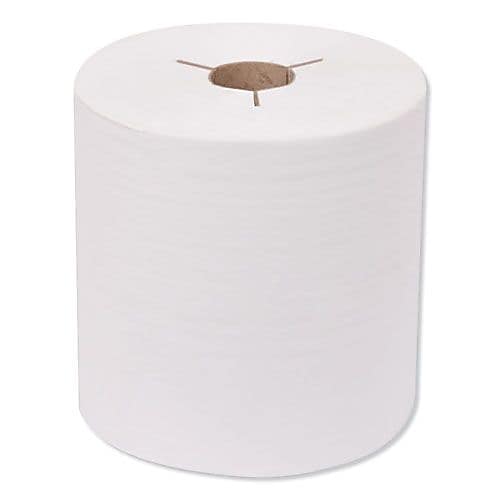 Tork Premium Hand Towel Roll, Notched, 1-Ply, 8" X 600 Ft, White, 720 Sheets/roll, 6 Rolls/carton