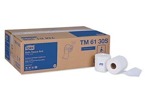 Tork Advanced Bath Tissue, 2-Ply, White, 500 Sheets/roll, 48 Rolls/carton