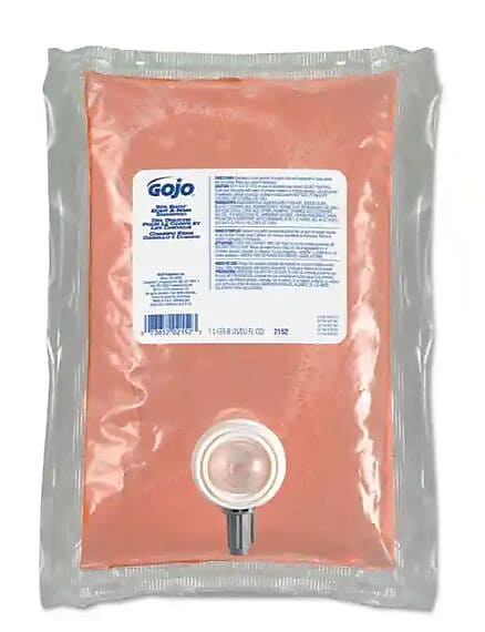 Gojo Spa Bath Body and Hair Shampoo, Herbal Scent, NXT 1,000 mL Refill, 8/Carton