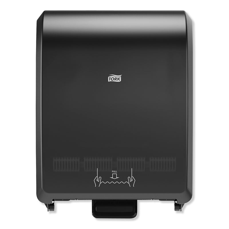 Tork H80 System Mechanical Hand Towel Roll Dispenser, Black
