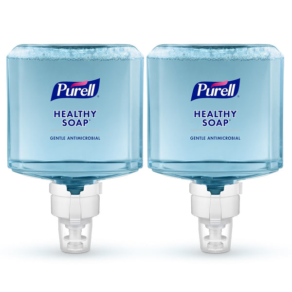 Purell Foaming Hand Soap Refill for ES8 Dispenser, Light Scent, 1200 mL, 2/Carton