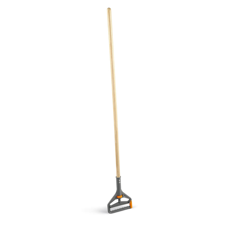 Coastwide Professional 60" Side Gate Wood Wet Mop Handle, Plastic Head