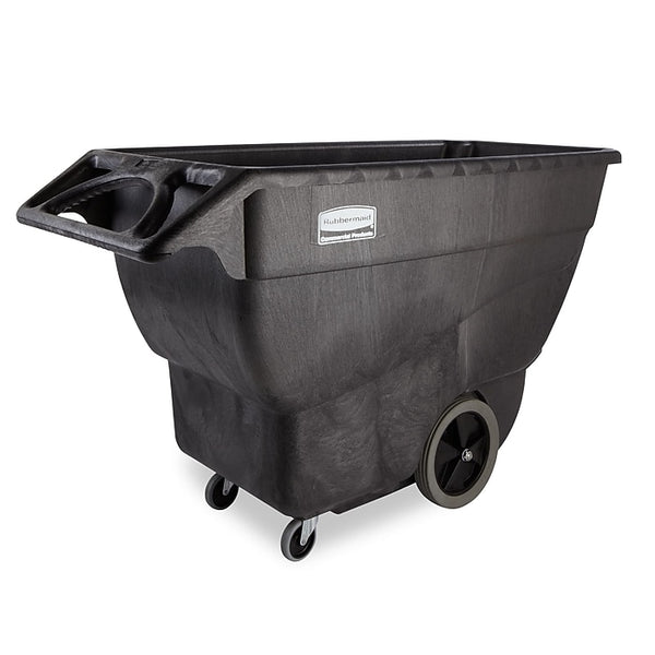 Rubbermaid Commercial Cube Truck, 600 lb. Capacity, Black