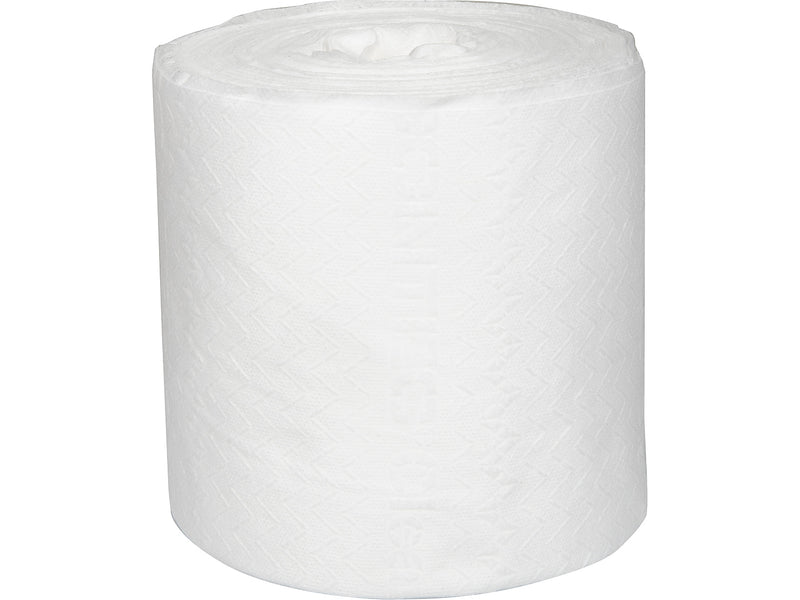 Contec Contecclean Cloth Cleaning Wipes, 12" X 10.5", White, 75 Wipes/roll, 12 Rolls/box