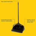 Rubbermaid Executive Lobby Pro 11.25" Plastic Upright Dustpan, Black