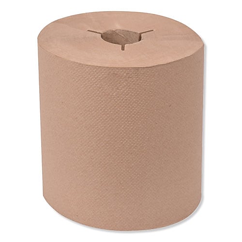 Tork Universal Hand Towel Roll, Notched, 1-Ply, 8" X 1,000 Ft, Natural, 6 Rolls/carton