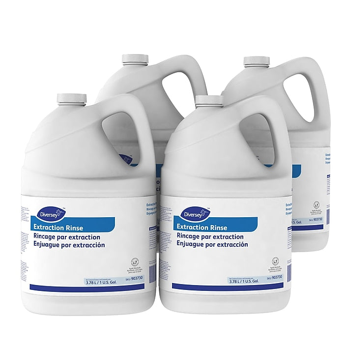Diversey Carpet Extraction Rinse Fruity Floral 1 Gallon 4/Carton