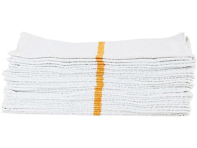 Hospeco Cleaning Wipers, 16" X 19", White, 60/Pack