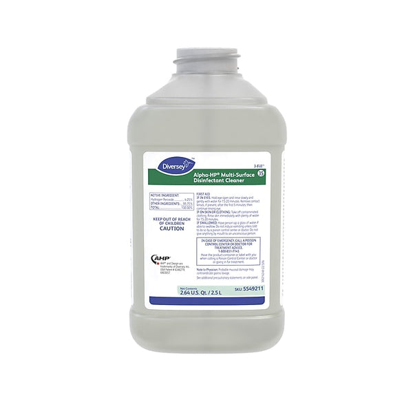 Alpha-HP 35 Disinfectant for Diversey J-Fill, Citrus, 2.5 L / 2.64 U.S. Qt., 2/Carton
