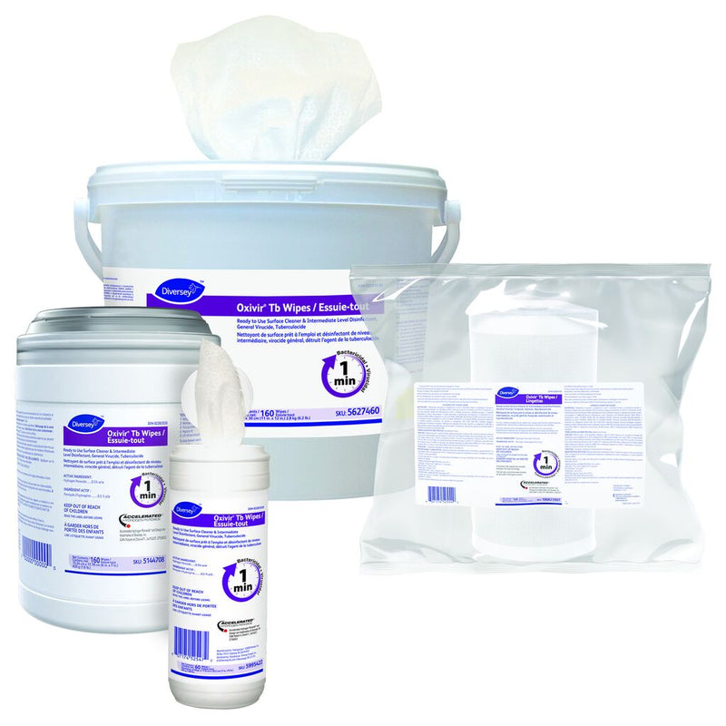Diversey Oxivir TB Disinfecting Wipes