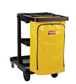 Rubbermaid Janitorial 3-Shelf Cleaning Cart with Bag