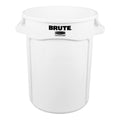 Rubbermaid BRUTE 32-Gallon Vented Container White