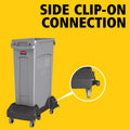 Rubbermaid Slim Jim Resin Dolly Black