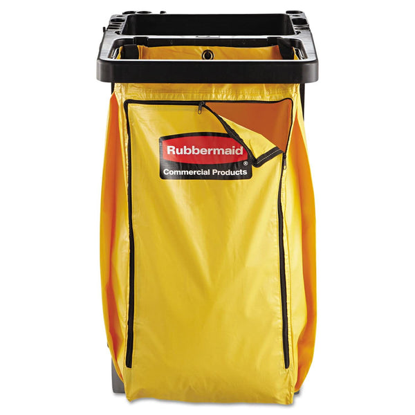 Rubbermaid Commercial Janitor Cart Replacement Bag 34 Gallon Yellow