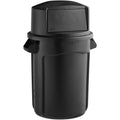 Rubbermaid Commercial Microfiber Janitor Cleaning Cart Black