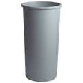 Rubbermaid Untouchable Round Indoor Trash Can 22 Gallon Gray