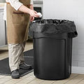 Rubbermaid BRUTE 44-Gallon Vented Container Black
