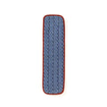 Rubbermaid HYGEN Microfiber 18" Wet Mop Pad Red Carton of 12