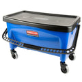 Rubbermaid Microfiber Finish Bucket, 27 gal, Blue