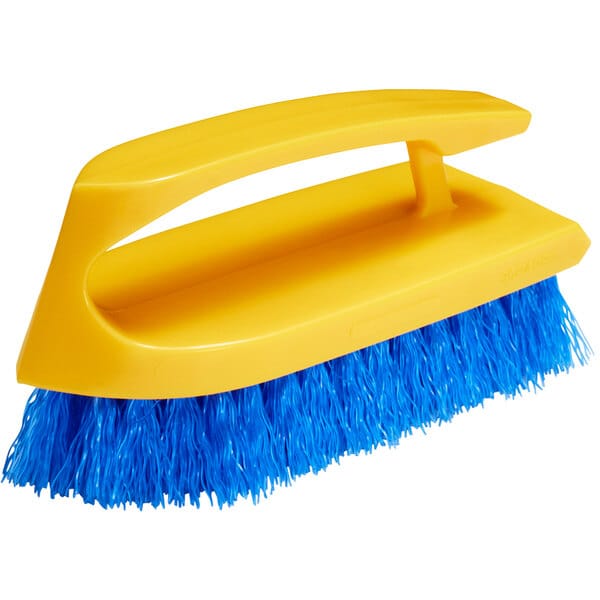 Rubbermaid 6 in Polypropylene Scrub Brush Cobalt Blue