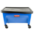 Rubbermaid Microfiber Finish Bucket, 27 gal, Blue