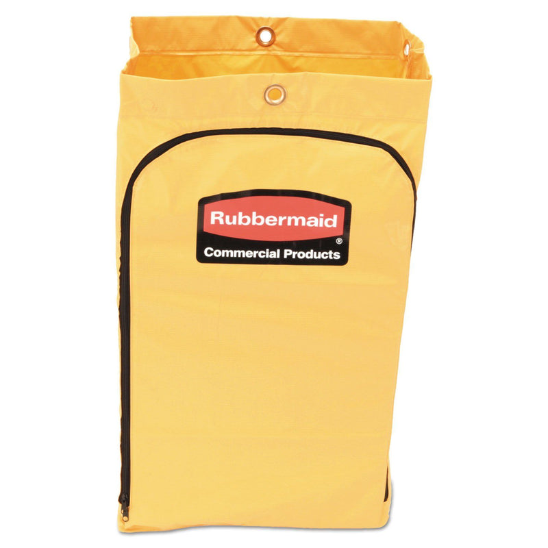Rubbermaid Commercial Janitor Cart Replacement Bag 24 Gallon Yellow
