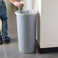 Rubbermaid Untouchable Round Indoor Trash Can 22 Gallon Gray