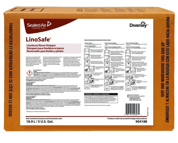 Linosafe Linoleum Stripper 5gl BIB CA,US
